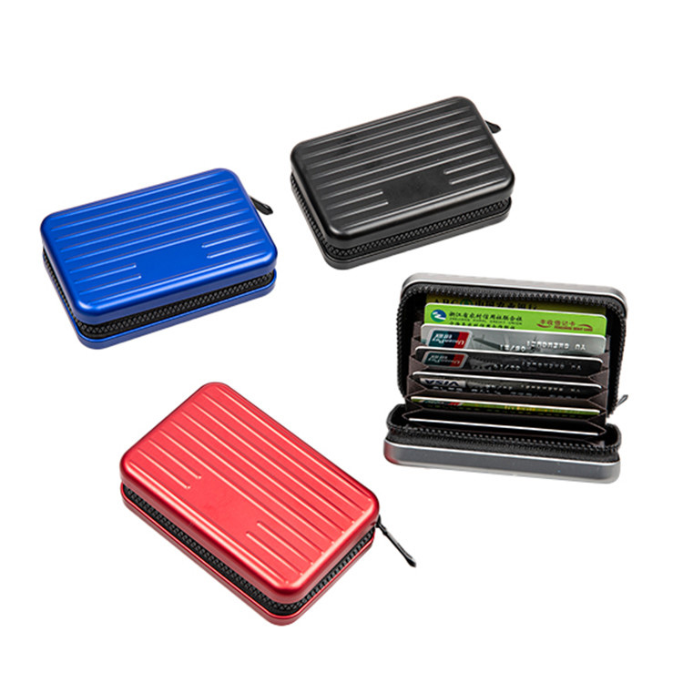 Cur elige Zippered Aluminium Card Wallet pro Quotidie Securitatis et Style?