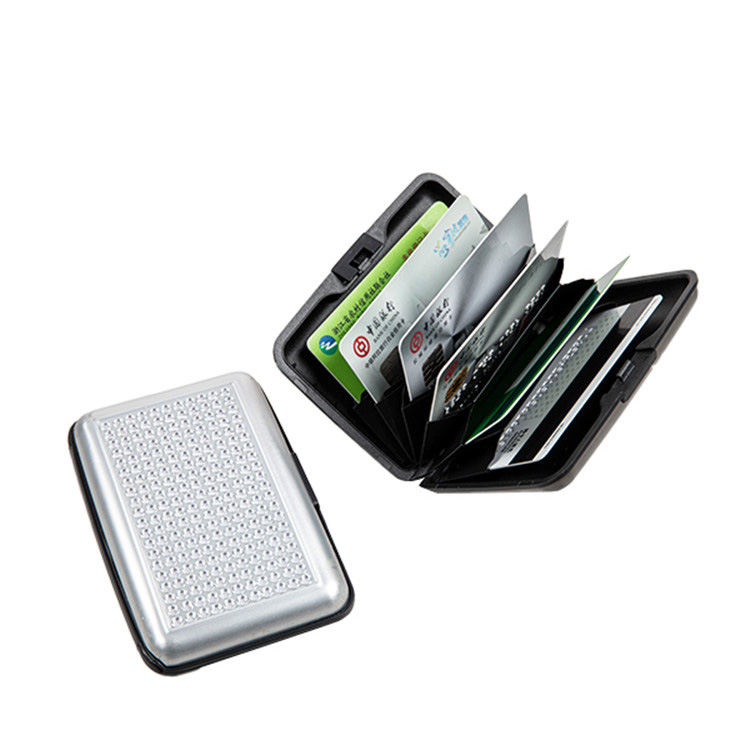 Rheno Diamond RFID Aluminium Card Wallet